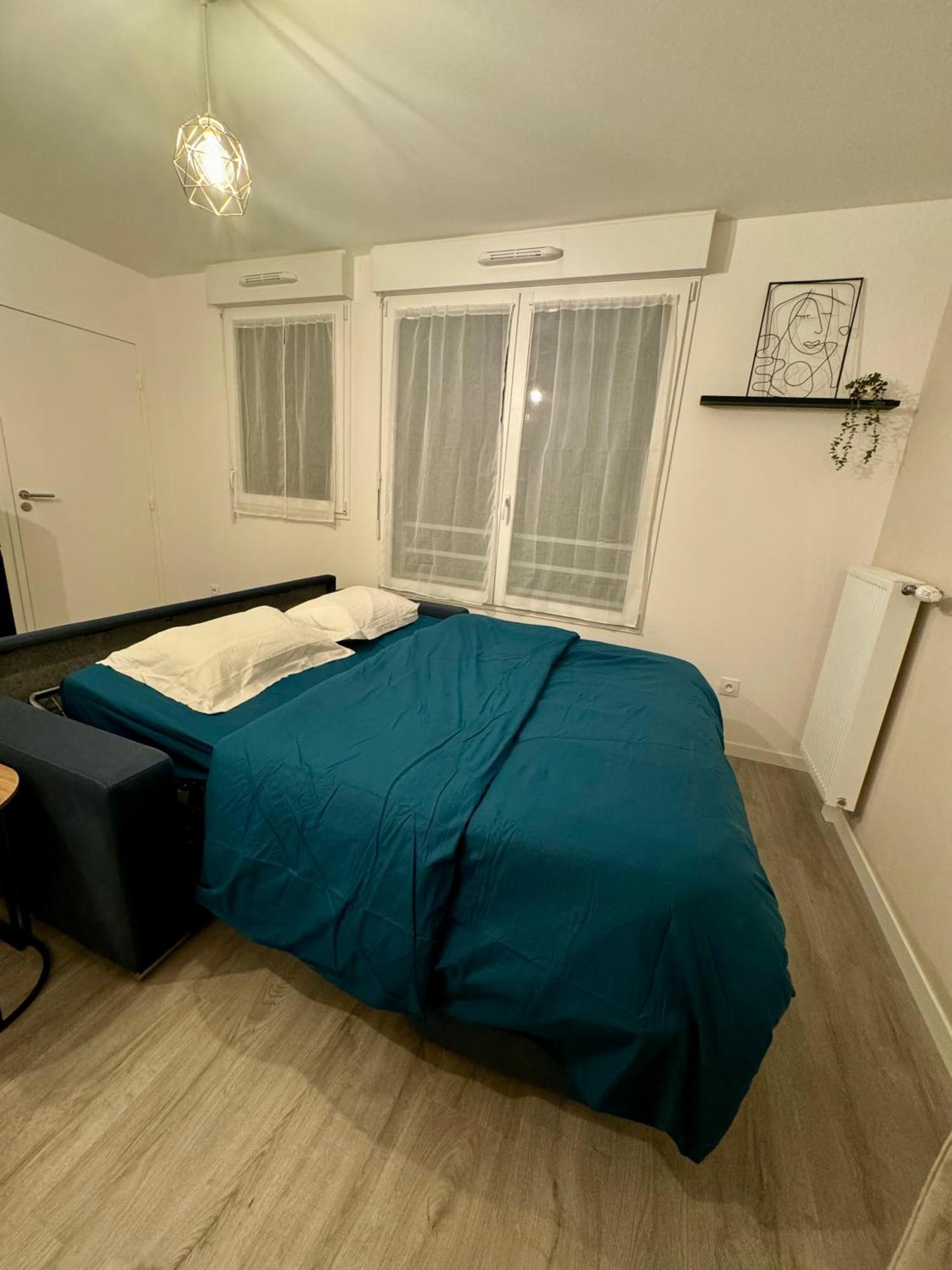 Studio Moderne Et Tout Equipe, Proche Du Rer, Paris & Aeroport D'Orly En 20 Min, Lit Bebe Sur Demande Vitry-sur-Seine Exterior foto